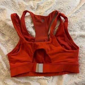 Lululemon Sports Bra (more of a coral color in person) size 8